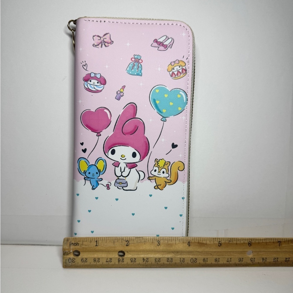 My Melody Character Wallet in Pink and White NWT - Picture 2 of 7